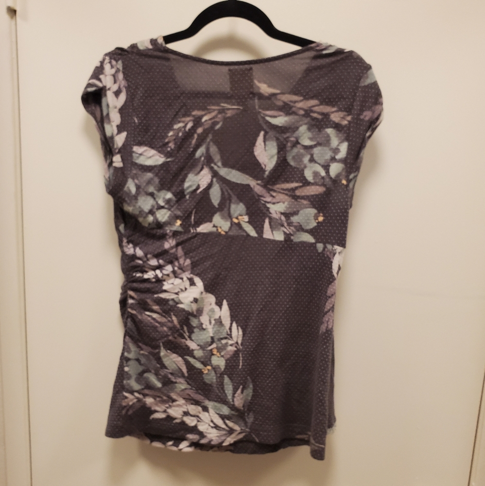 Ric Rac Floral Ruched Top - Picture 5 of 5